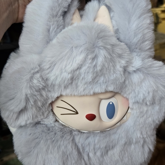 Labubu the Monsters blue flower bag - Picture 2 of 6